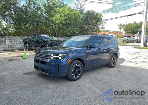 2025 Hyundai Santa Fe Sel из США, поврежденный, VIN 5NMP24GL0SH073694